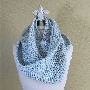 Infinity Scarf, Handmade by Me😃. 60” x 8” Blue